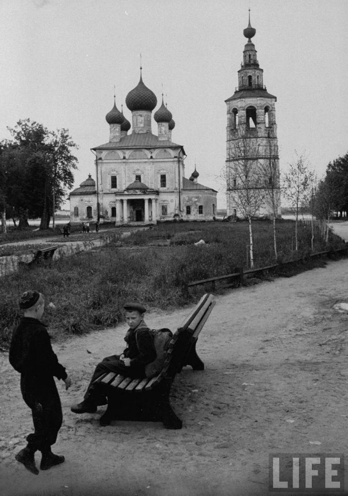 Путешествие по Волге, 1958 год. Россия, история, ретро-фото.