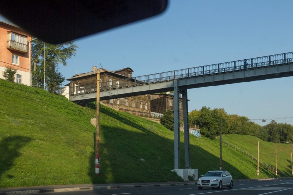 Мостик / мост над Похвалинским съездом Нижний Новгород