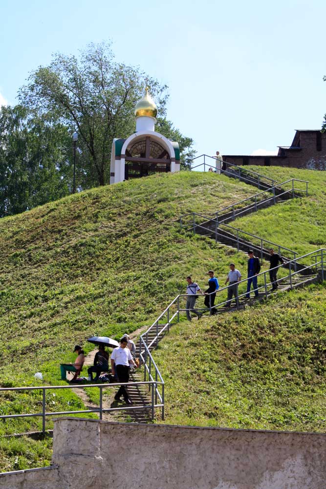 Нижний Новгород в лестницах и ступенях.30 фото