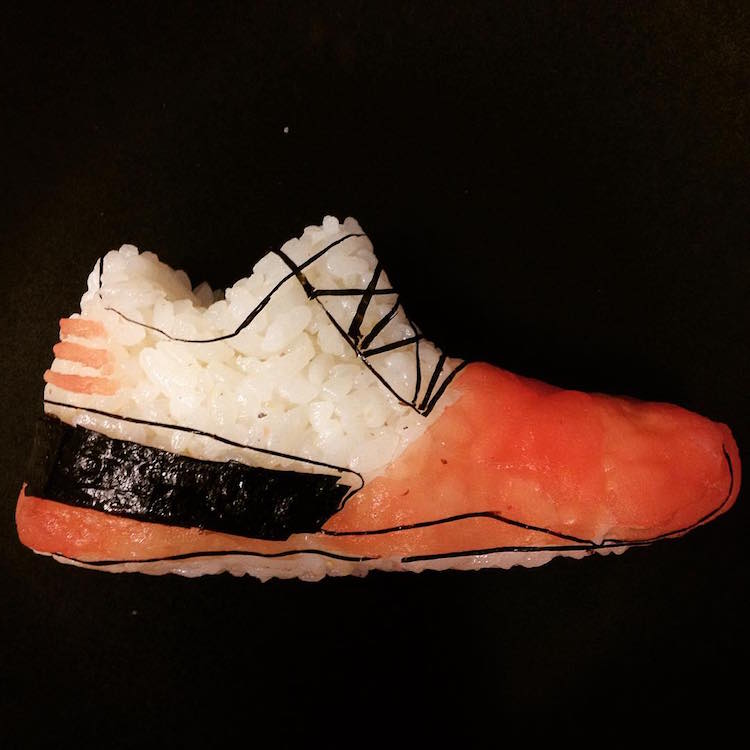 Chef Who Makes Edible Piece of Art: Sushi Shoes