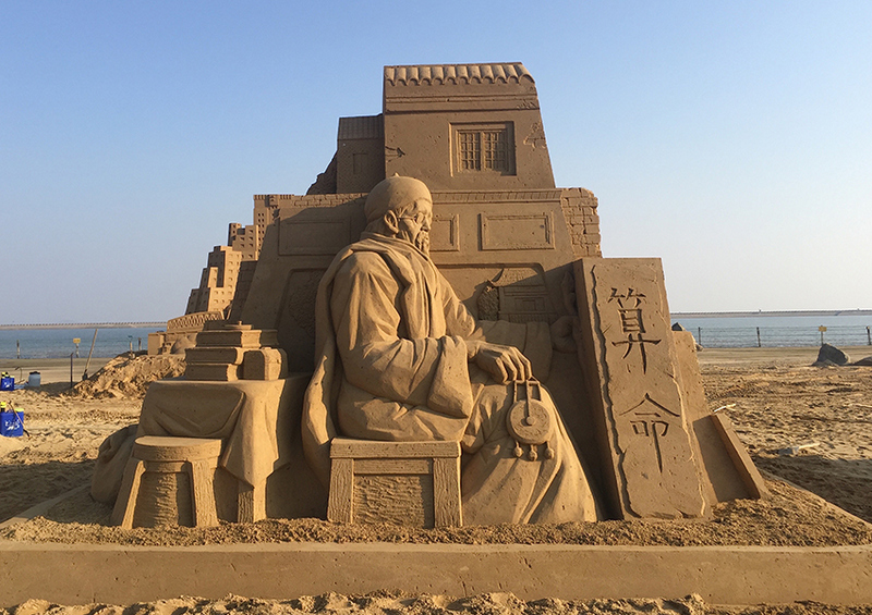 Невероятные 3D скульптуры из песка японского художника Toshihiko Hosaka