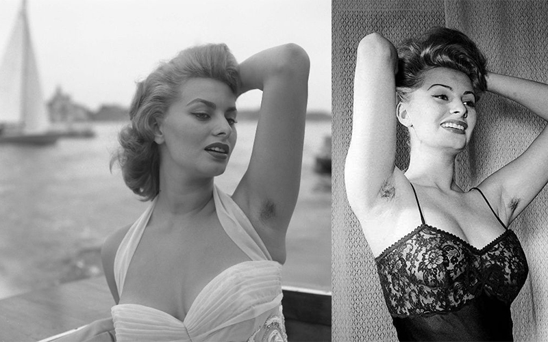 Sophia Loren Can Make Even Visible Armpit Hair Seem Sexy! 