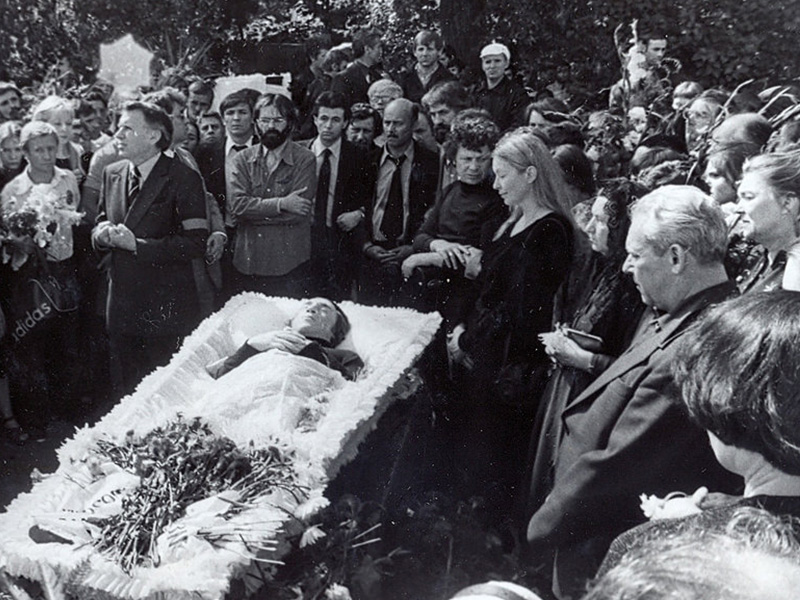 Похороны Высоцкого. 1980 год