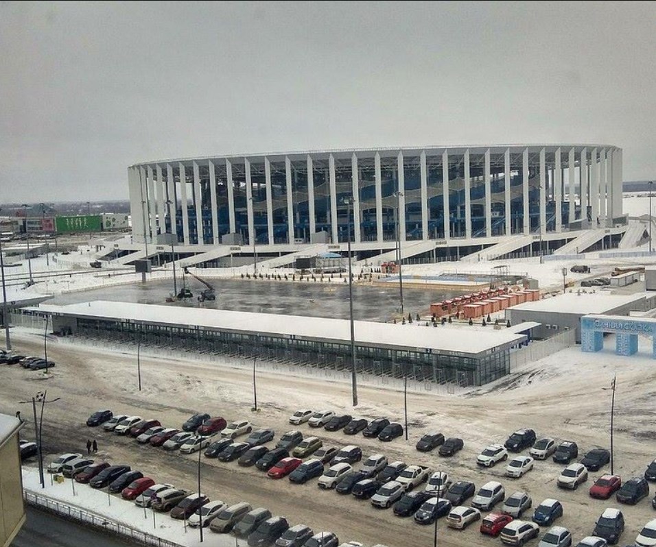 Каток «Зимняя сказка» на стадионе Нижний Новгород