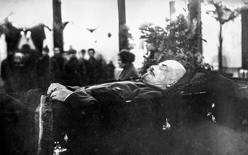 В.И.Ленин накануне смерти