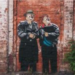 Граффити и Стрит-Арт Чип и Дейл